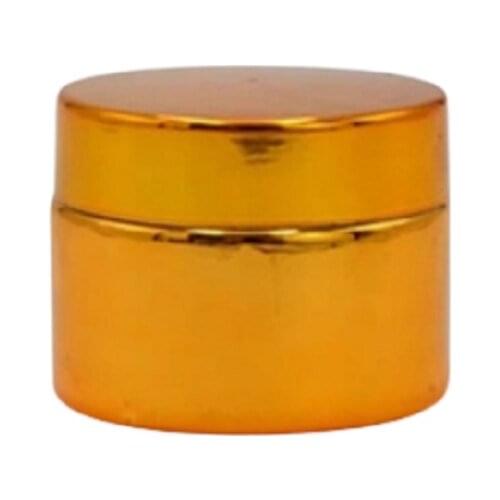 50G Empty Gold Glass Jar 30g Glass Cosmetic Bottle High Grade Cream Jar Cosmetic Packaging Container Refillable Bottle15pc/lot