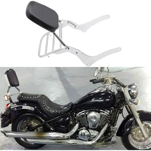 Motorcycle Sissy Bar Backrest Luggage Rack for Kawasaki Vulcan VN900 Classic 1996-2006 2007 2008 2009 2010 2011 2012-2017