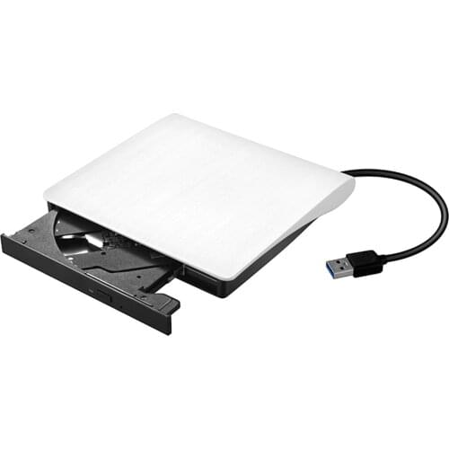 Driver USB External CD DVD RW Mobile Drive Case Laptop Desktop Optical Disc DVD RW Drive Writer Burner For Laptop Desktop