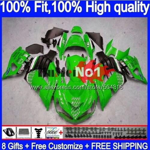 Injection For KAWASAKI ZX 14R ZX14R 06 07 08 09 10 11 Gloss green 78MC.49 ZZR1400 ZX-14R 2006 2007 2008 2009 2010 2011 Fairing