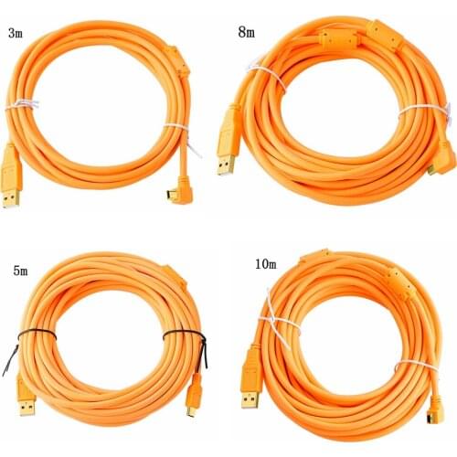 Mini USB to USB Fast Data Charger Cable for MP3 MP4 Player Car DVR GPS Digital Camera HDD mini usb data 1.5m 3m 5m 8m 10m