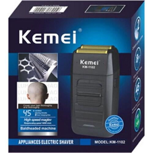 Kemei Rechargeable Electric Shaver For Men Face Care Multifunction Shaver Razor Mens Strong Shaver Barbeador KM-1102