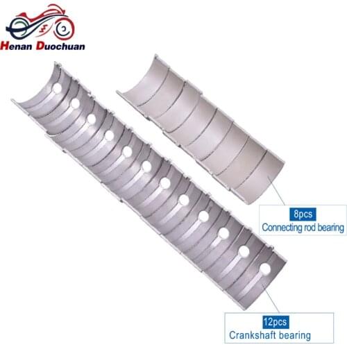 STD~+1.0 Con Rod Connecting Rod & Crankshaft Main Bearing Kit for Suzuki GSF400 RF GSF 400 Bandit 400 V GSF400P RF400R RF400