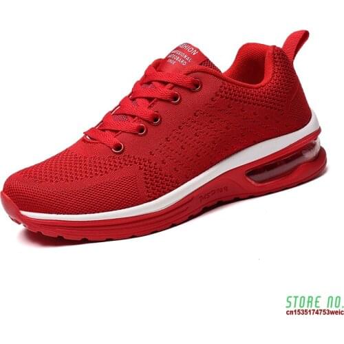 Fashion Mens Shoes Light Breathable Running Shoes Large Size Air Cushion Sneakers Comfortable Walking Jogging Women Casual Shoes