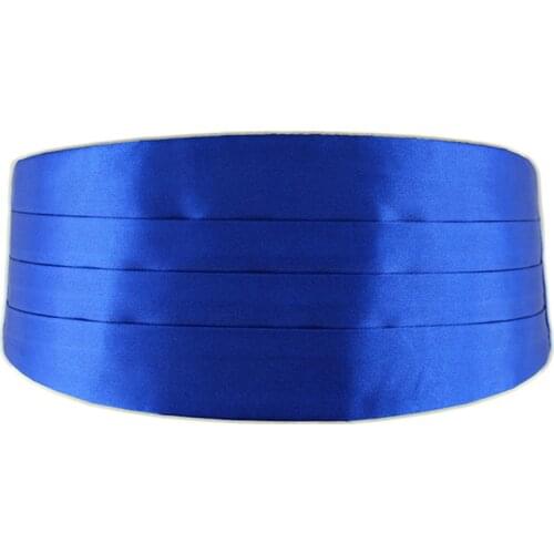 Men Classic Satin Cummerbund Elastic Bellyband Basic Tuxedo Cummerbunds for Formal Wedding Prom Dinner Party Waist Band