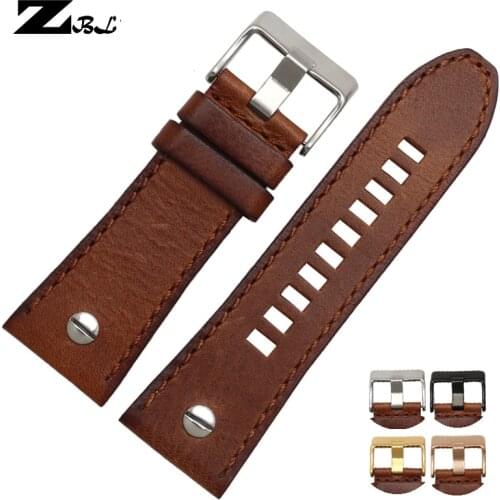Watchband 28mm Genuine leather bracelet diesel watch strap wristwatches band for DZ7193 DZ7214 DZ7311 DZ7312 DZ7313 watch strap