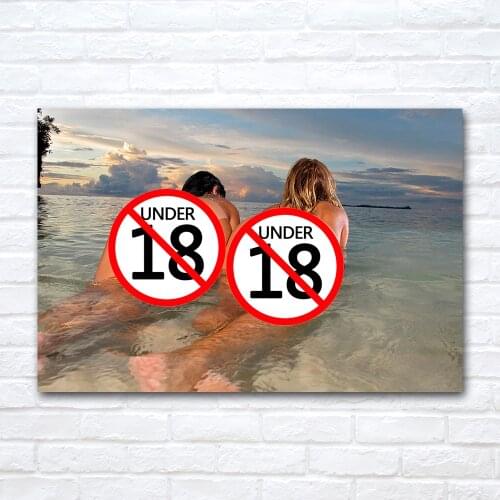 Sexy 2 Girls Canvas Painting Wall Art Pictures Modern Posters And Prints Living Room Corridor Home Decor
