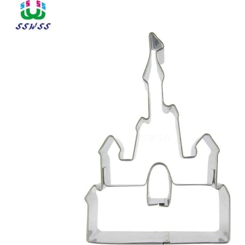 Cathedral Cake Decorating Fondant Cutters Tools,Ancient Castle Architecture Cookie Baking Molds,Direct Selling
