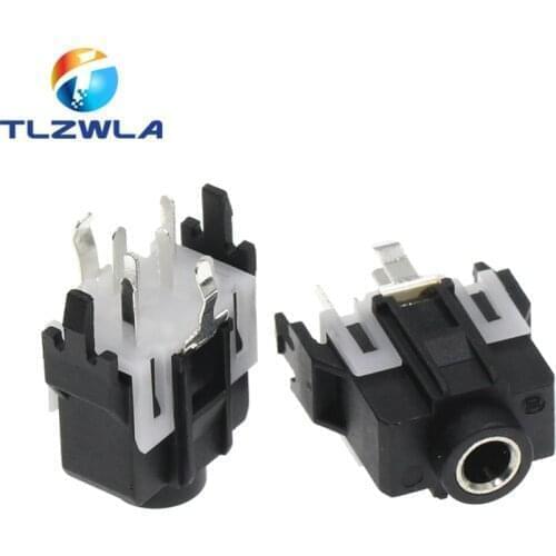 5pcs 3.5mm Female Audio Connector PJ-334A DIP 7Pin Stereo Headphone Jack DIY Parts for PCB Board