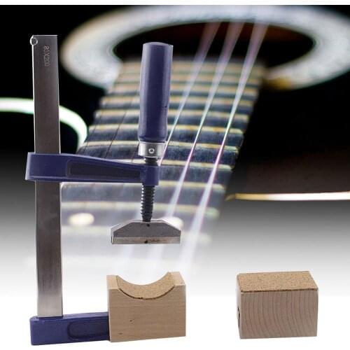 Acoustic Folk Electric Guitar Bass Fingerboard Fret Press Caul Luthier Tool