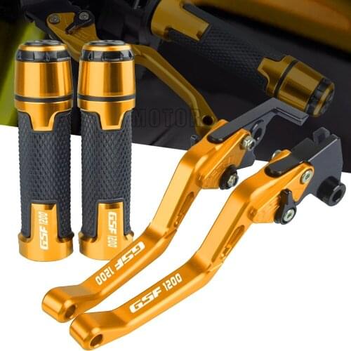 For Suzuki GSF1200 GSF 1200 BANDIT 2001-2006 2004 2005 Motorcycle Accessories Adjustable Brake Clutch Lever Handle Hand Grips