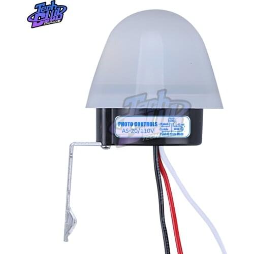 Waterproof Automatic Auto On Off Photocell street Light Lamp Switch AC 220V 50-60Hz 10A Photo Control Photoswitch Sensor Switch