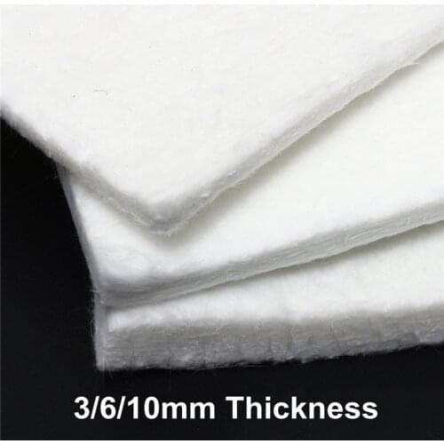 Thickness Super Light Silica Aerogel Insulation Mat Lightest Solid Pad For Industrial Pipelines Storage Tanks 25x35cm 3/6/10mm