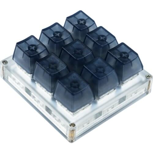 VIA QMK 9 Key Hotswap RGB Support Macro Function Type C MX Switches Mechanical Keyboard Numpad For Gaming Photoshop