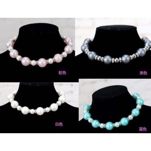 Wholesale Dog Suppler Princess Party Pet Collar Necklace Dog Bell Cute Pet Puppy Bell Dog Accessories For Small Dogs