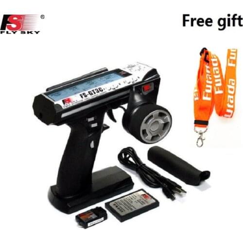 Flysky FS-GT3C Transmitter Remote Control With Receiver Color Gray