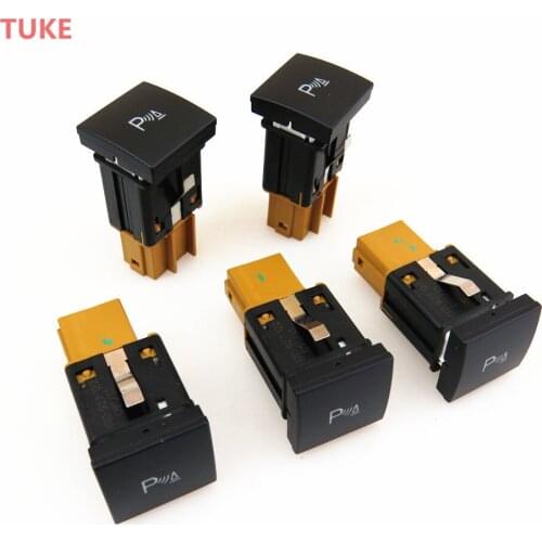 RWSYPL Qty5 Parking Radar Switches OPS Virtual Parking Assistance Button 1TD 927 122 1K0 927 122 A For Golf 6 MK6