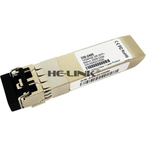 330-2405 Dell PowerConnect Compatible 10GBASE-SR SFP+ 850nm 300m Transceiver