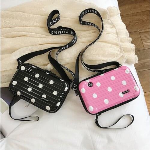 Women Handbag 2020 New Mini Suitcase Shape Clutch Bag Women For Shoulder Messenger Bag Totes Fashion Ladies Small Shoulder Bag