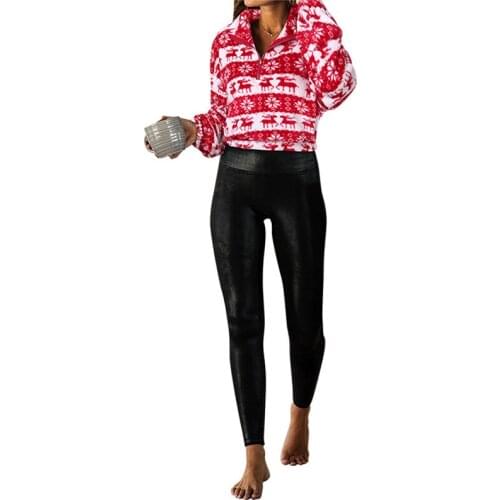 Women Plush Sweatshirts Patchwork Fleece Zipper High Neck Hoodies Autumn Winter Furry Long Sleeve Pullover Sweatshirts Outfits