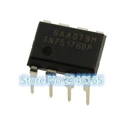 10PCS SN75176BP DIP8 SN75176 SN75176B DIP 75176 IC new and original