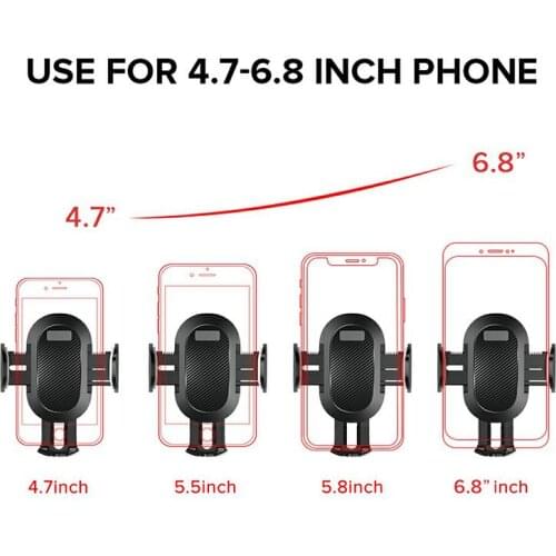Sucker Car Phone Holder Mobile Phone Holder Stand in Car No Magnetic GPS Mount Support For iPhone 11 Pro Xiaomi Samsung