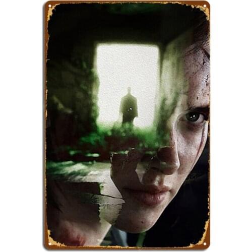 Ellie Metal Signs pub Mural Design Plates Tin sign Posters