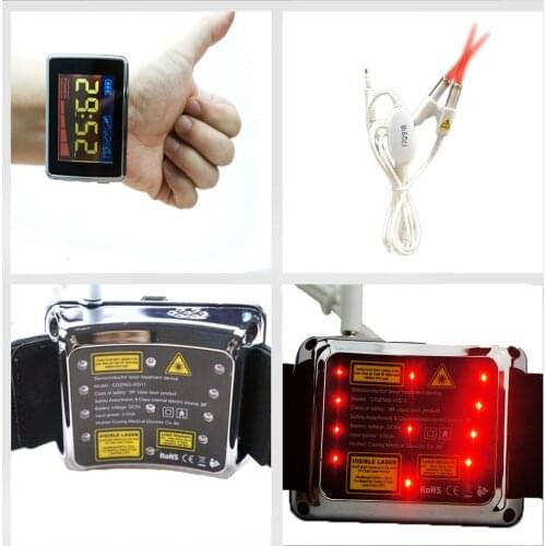 Laser Therapy Watch Diabetes Products Physical Therapy High Blood Pressure Treatment Wrist Laser Therapeutic Apparatus