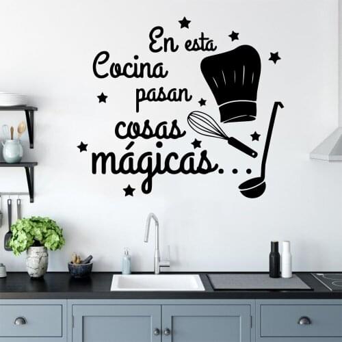 Lovely cook Cartoon Wall Decals Pvc Mural Art Diy Poster For Kids Rooms Diy Home Decoration Decoration Accessories