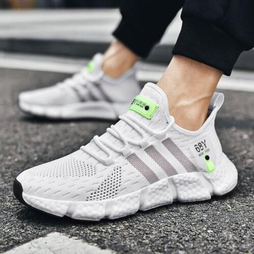 Running Sport Shoes male 2021 Sneakers Men Sneakers Mesh Breathable Lace Up Men Casual Men Shoes Outdoor