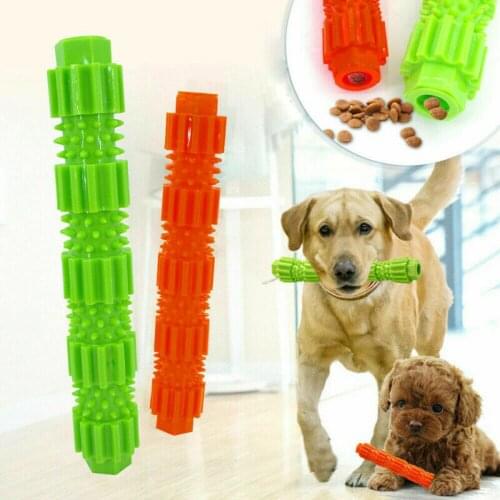 Dog Toothbrush Durable Dog Chew Toy Stick Soft Rubber Tooth Cleaning Point Massage Toothpaste Pet Toothbrush Molar Pet Supplies