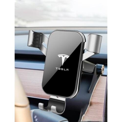 Special Mobile Panel Car Phone Holder Car Phone Bracket Styling Bracket GPS Bracket For Tesla Model 3 2016-2019