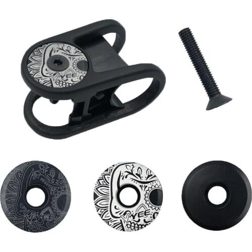 28.6mm Aluminum Alloy Headset Cover Bicycle Handlebar Cover Road Mountain Bike Accessories