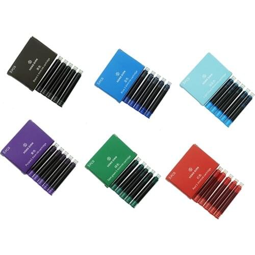 30 Pieces Color Hongdian Fountain Pen Ink Cartridges 3.4mm Diameter for HongDian Forest 6013, 517D Ink Pens / Wing Sung Pens