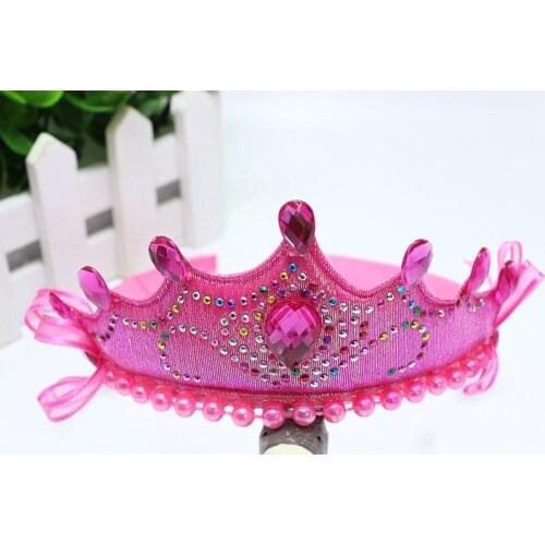 Lovely Party Girl Headwear Kids Crown Tiara Headband Hair Accessories Hairband Wedding Photography