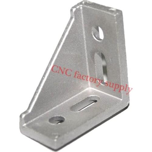 HOTSale 5pcs 4590 corner fitting angle aluminum L type connector bracket fastener match use 4590 industrial aluminum profile