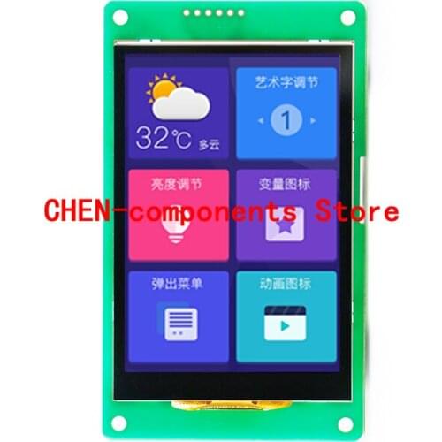 DWIN 3.5 inch 320x480 HMI LCD display module with/without capacitive touch panel DMT48320C035_07W