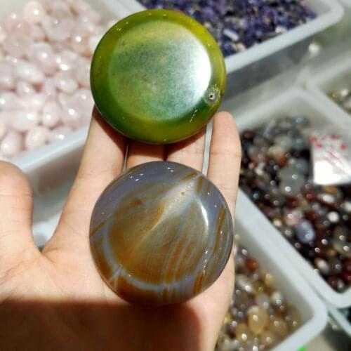 Natural Carnelian Crystal Palms Agate Stone Palm Stones Reiki Chakra Energy Home Room Office Fengshui Decor