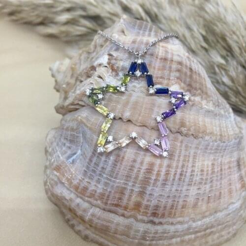 NEW Trendy 925 Silver Necklace Turkish Jewelry Birthday Gift Zircon Fashion Necklace For Women Minimalist Style Luxury Designer