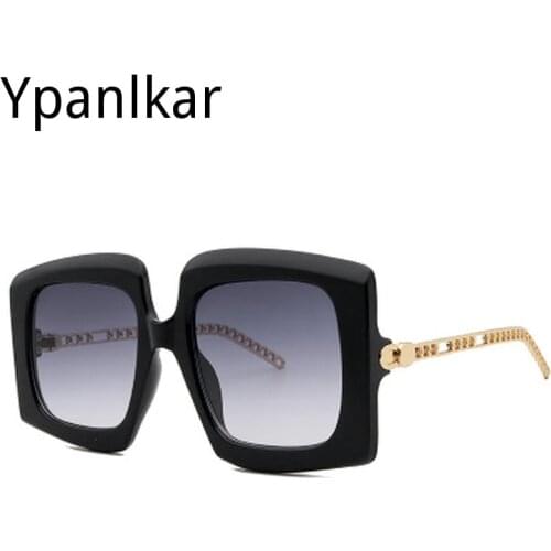 2021 New Large Frame Cross Border Sunglasses Star the Same Fashion Sunglasses Sell Well