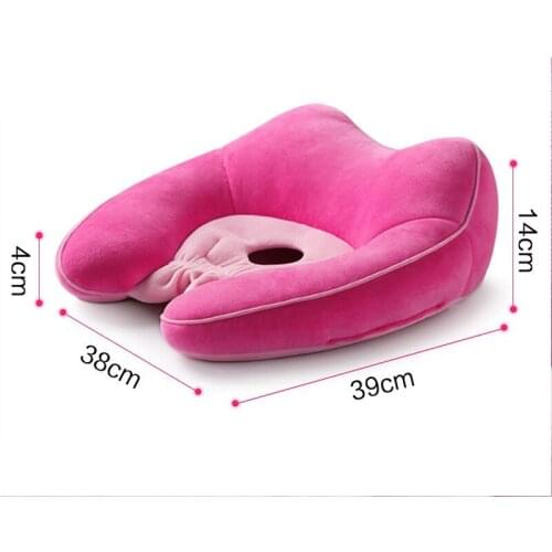 Memory Foam Seat Cushion Pain Relief Chair Cushion Anti Hemorrhoid Orthopedic Hip Massage Seat Cushions For Car Office Pad