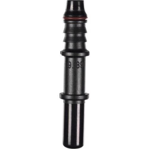 Promotion 9.89mmMale Hose Connector, Plastic Push-Fit Fuel Pipe Adapter ,Fuel line quick connector