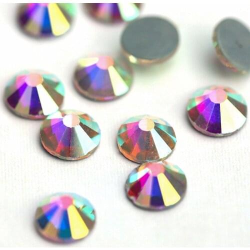 50bags(500gross) SS20 (4.6-4.8mm) AB Crystal Rhinestones DMC Hot Fix Stones Loose Rhinestones Iron On Garment Sewing Stones