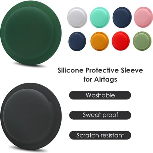 Protection Case For AirTags Silicone Protective Sleeve Anti-scratch Cover Protector Shell For Air Tags Locator Tracker Accessori