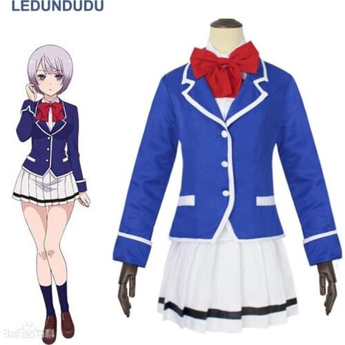 Boku no Kanojo ga Majimesugiru Shobitch na Ken Kousaka Akiho Women School Uniform My Girlfriend is Faithful Virgin Bitch Costume