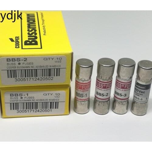 1 pcs FAST-ACTING Ceramic fuse BBS-1 BBS-2 BBS-3 BBS-4 BBS-5 BBS-6 BBS-10 600V 1A 2A 3A 4A 5A 6A 250V 10A SIZE: 10*35 MM