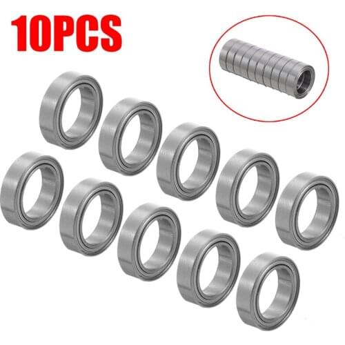 10pcs/box Mini 6700ZZ Bearings 10X15X4mm Steel Metal Ultra-thin Deep Groove Shielded Ball Bearings Thin Wall Roller