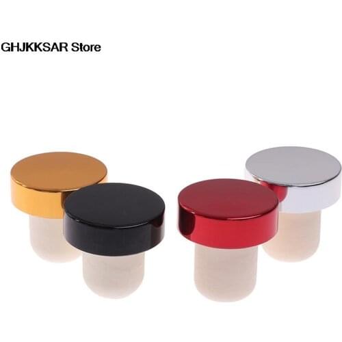 10PCS T-shape Red Wine Stoppers Cork Bottle Plug Kitchen Bar Tool Sealing Cap Corks