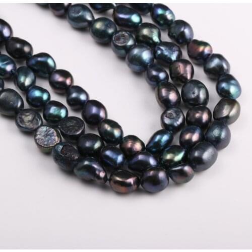 100% Natural Freeform Freshwater Cultured Pearls Beads DIY Beads for Jewelry Making DIY Strand 15 Inches Size 6mm-7mm