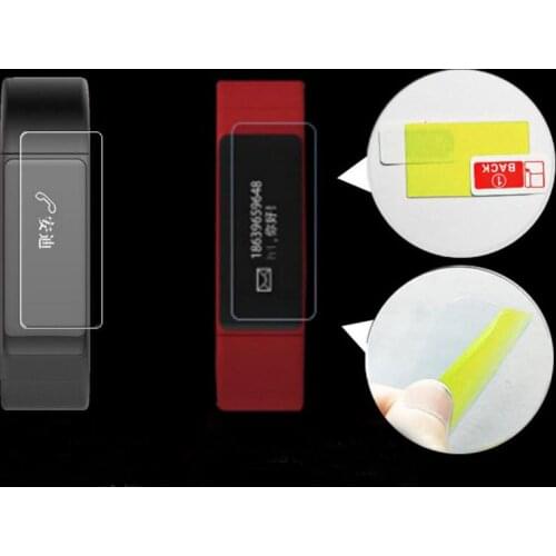 2pcs Anti-shock Soft TPU Ultra Clear Protective Film For iwown i5 plus pro i6 hr v6 i7 Wristband Full LCD Screen Protector Cover